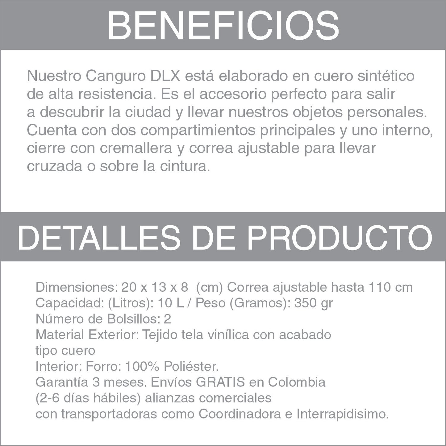 CANGUR DLX ROJO - ZUSSA