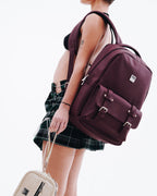 BACKPACK TITAN VINO TINTO - ZUSSA