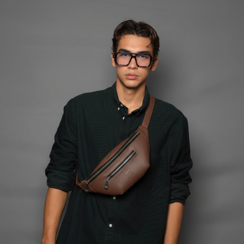 FANNY PACK-TAN MARRÓN