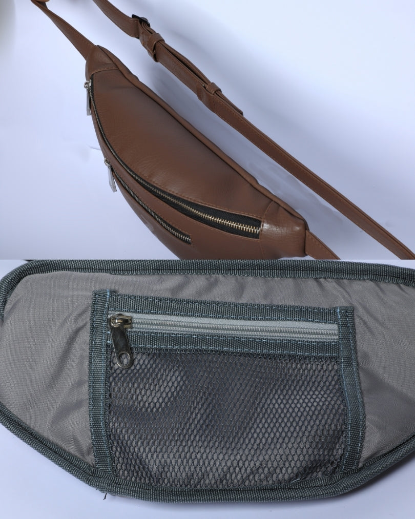 FANNY PACK-TAN MARRÓN