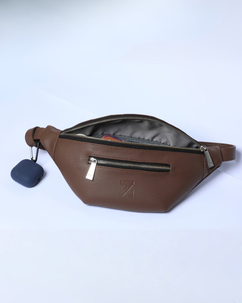 FANNY PACK-TAN MARRÓN