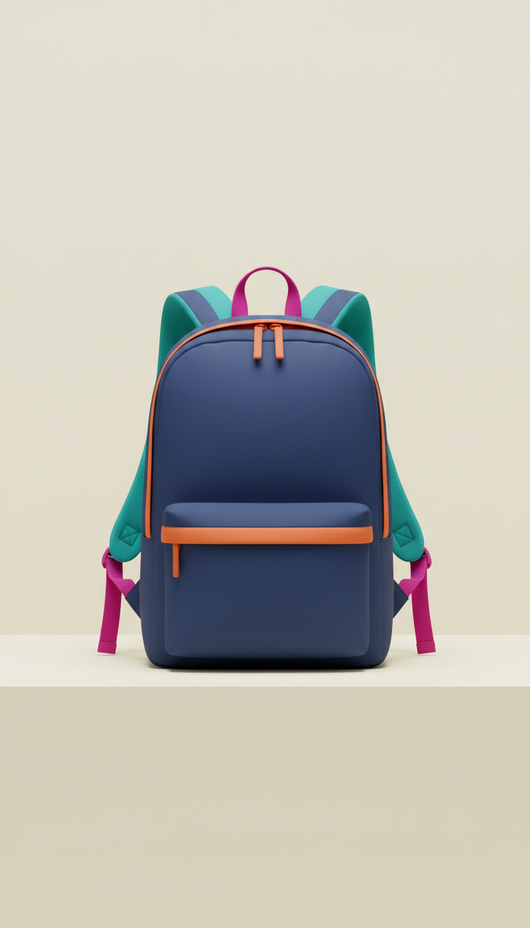 Morral Compacto Color Block