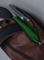 BACKPACK TITAN MARRÓN - ZUSSA