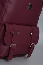 BACKPACK TITAN VINO TINTO - ZUSSA