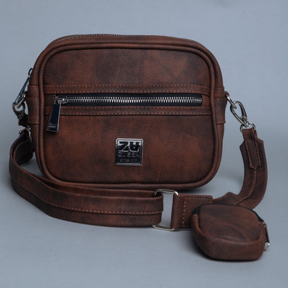 SHOULDER BAG MARRÓN - ZUSSA