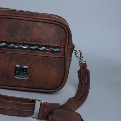 SHOULDER BAG MARRÓN - ZUSSA