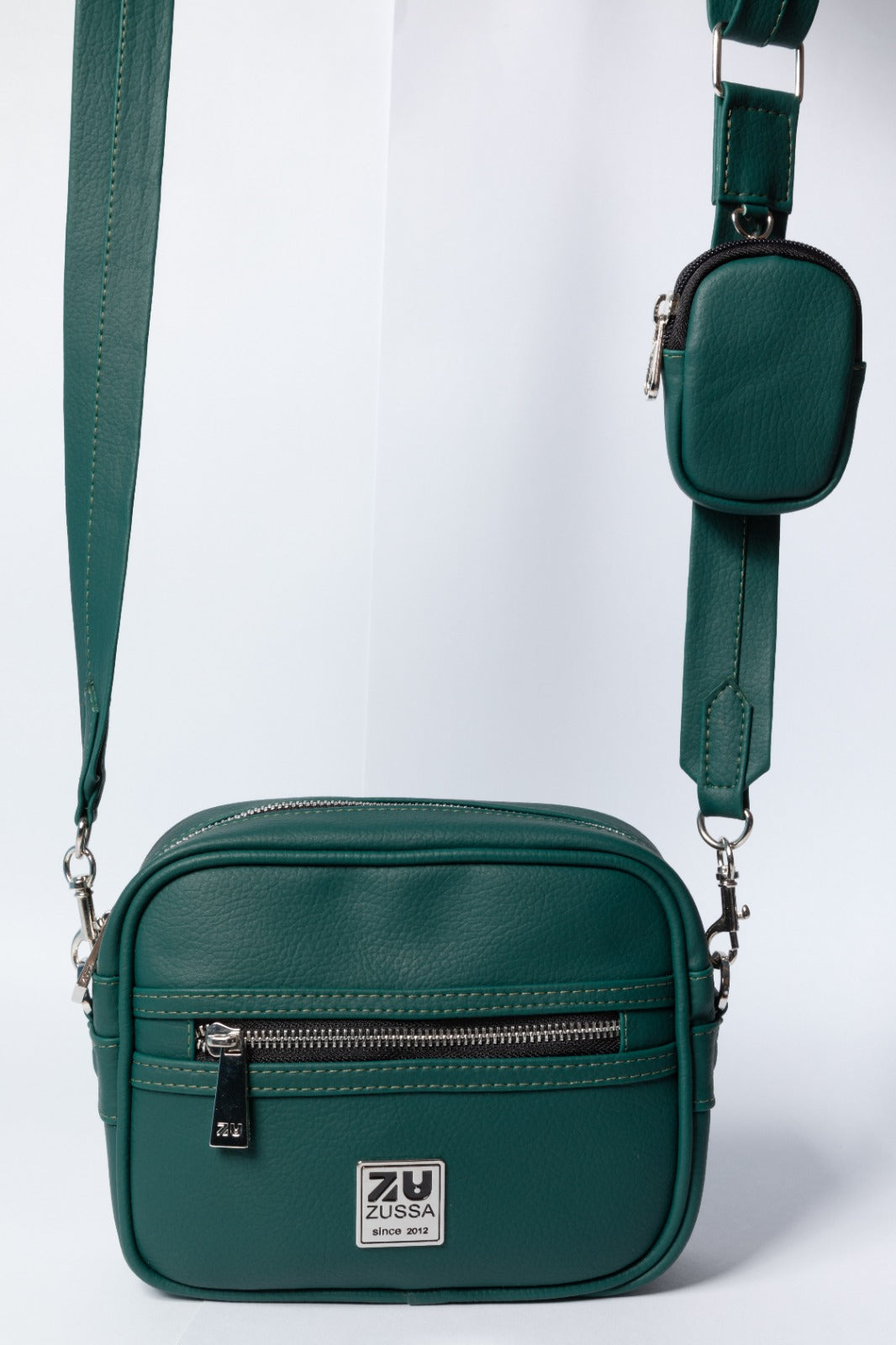 SHOULDER BAG VERDE SELVA - ZUSSA