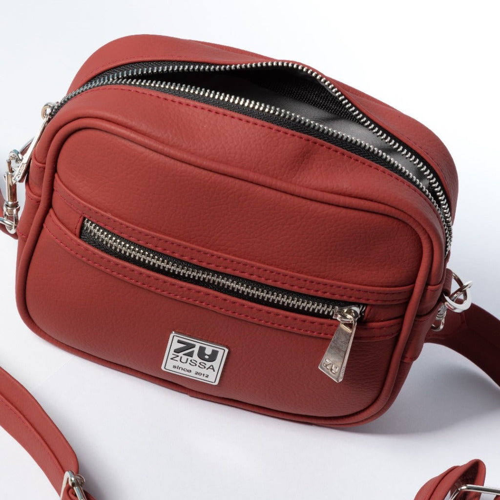 SHOULDER BAG ROJO TERRACOTA - ZUSSA