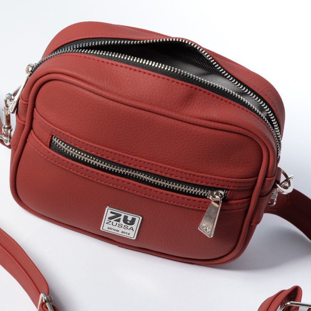SHOULDER BAG ROJO TERRACOTA - ZUSSA