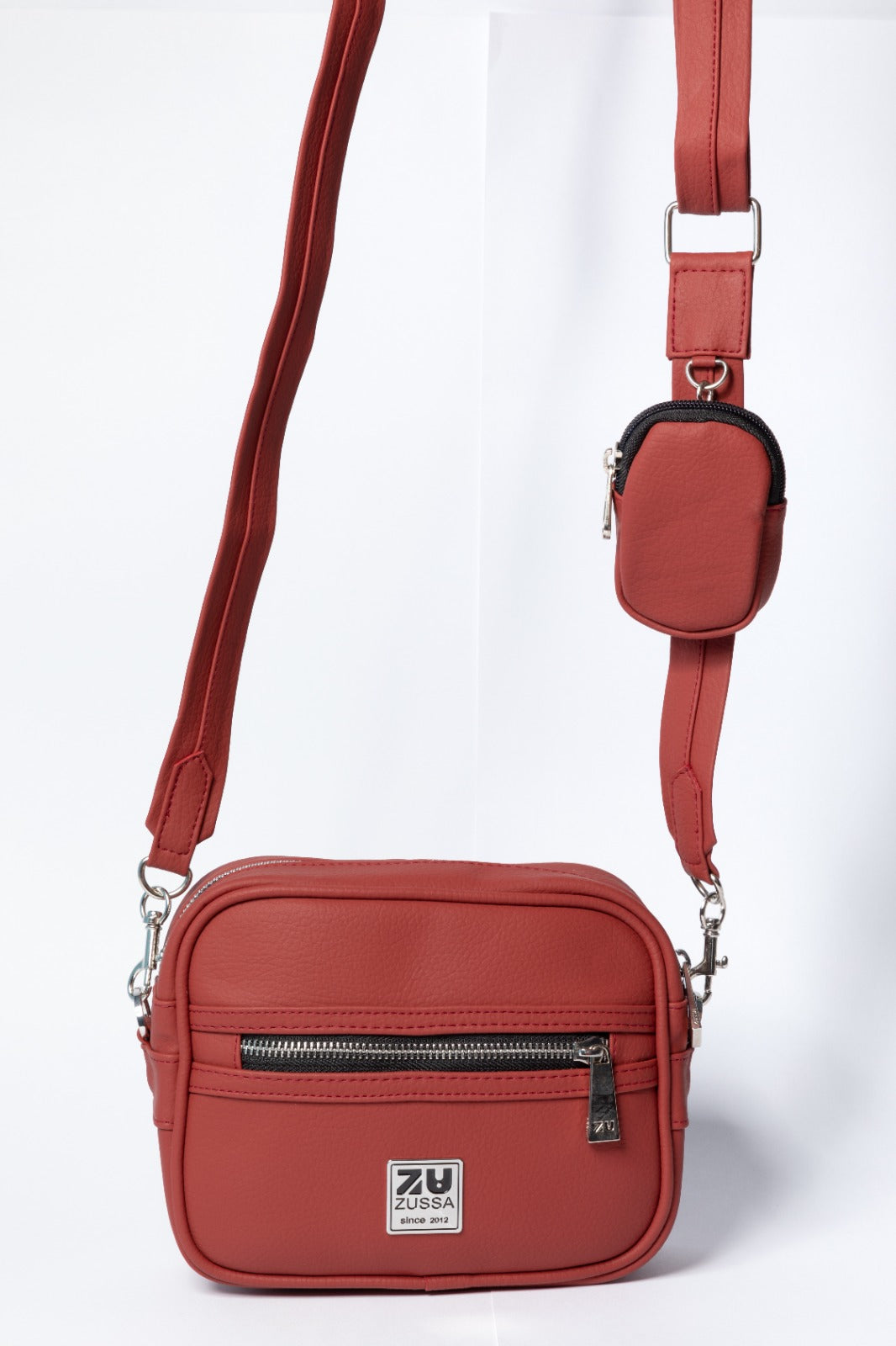 SHOULDER BAG ROJO TERRACOTA - ZUSSA