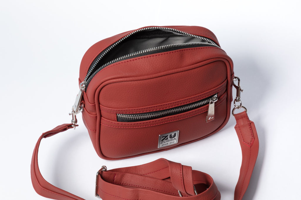 SHOULDER BAG ROJO TERRACOTA - ZUSSA