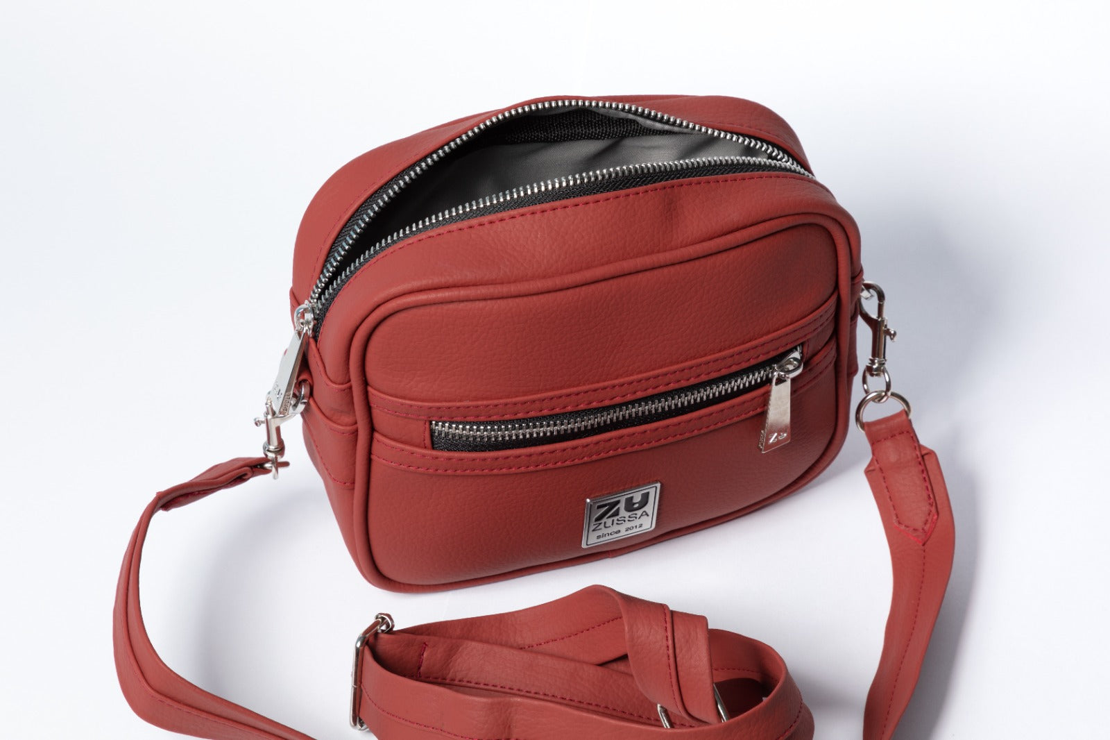 SHOULDER BAG ROJO TERRACOTA - ZUSSA