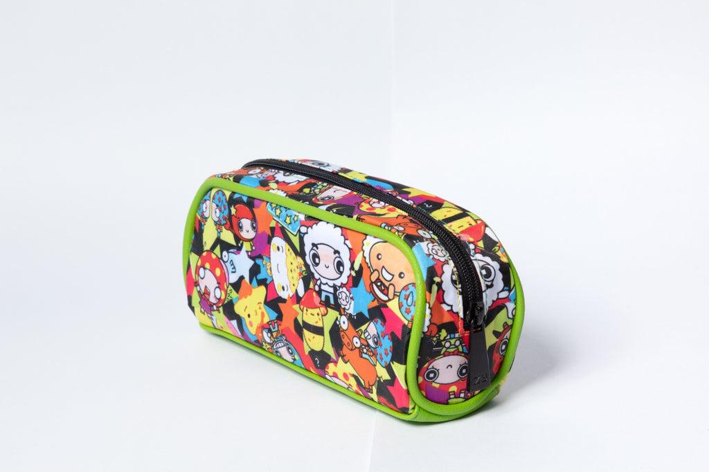 MINI ABBI PRINT SMALL NEGRO